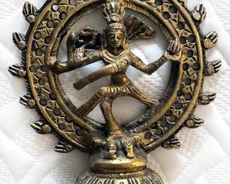 Brass Shiva statue
