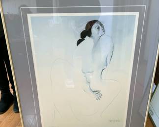 RC Gorman signed lithograph