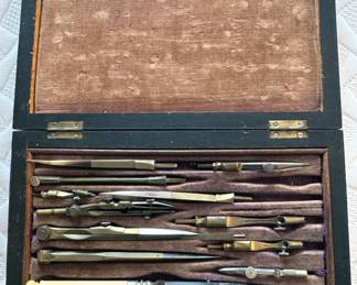 Vintage draftsman tools