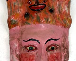 Mexican folk art mask