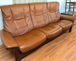 Leather sofa