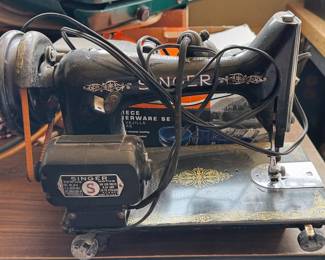Vintage Singer sewing machine