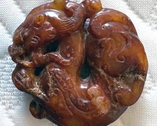 Vintage jade carving