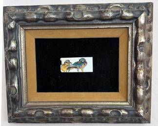 Painted piano key artwork