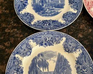 Salem College plates