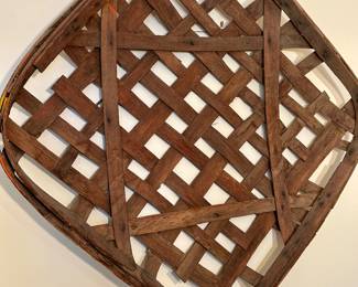 old tobacco basket