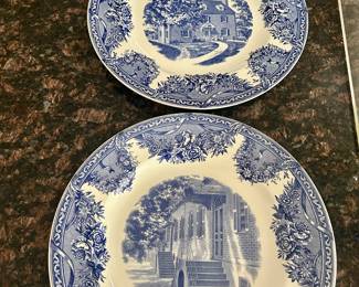 Salem College plates