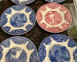 Salem College plates