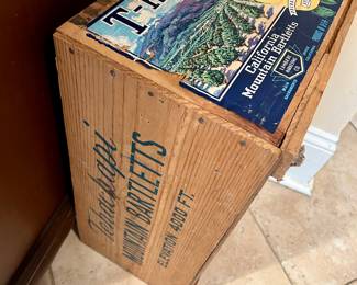 old wood crate