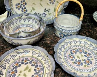 Genevieve Domratsky pottery (Pawleys Island)