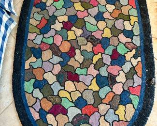 handmade hook rug