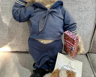 jointed Cracker Jack bear (Douglas Company)