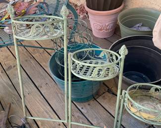 Outdoor plant stands