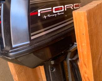 Runing outboard morter