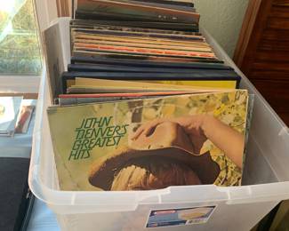 LP's and cassettes