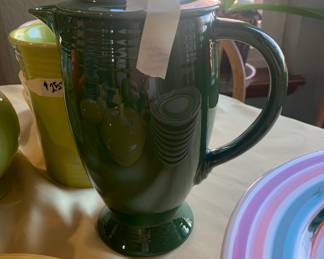 Fiesta Coffee Pot in Dark Green