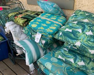 Outdoor cushions