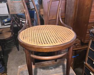 Set of 6 Bent Wood Chairs-all very nice