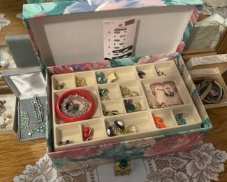 Some costume jewelry