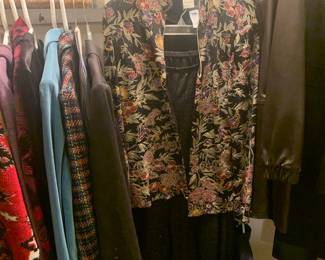 Very nice jackets coats and gowns