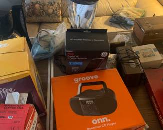 Radio cd player. Blender