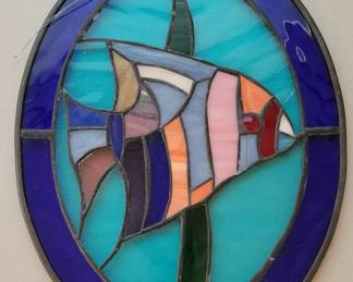 Fish Stained Glass