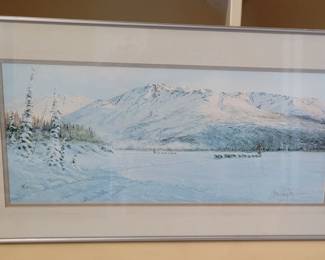 Jon Van Zyle signed print