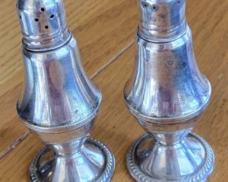 Sterling Silver Salt Pepper