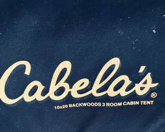 Cabela’s BACKWOODS 3 Room Cabin Tent 10x20. Still in Bag. Like New!