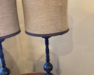 Set of Buffet Table Lamps.
