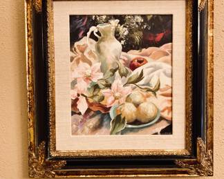 Framed Still Life Wall Art.