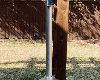 Stainless Large Outdoor Propane Patio Heater.
