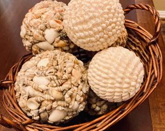 Decorative Shell Balls.