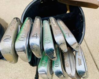 Arnold Palmer 'The Boss' Iron Set 2-PW Stiff Steel Flex Blades Vintage.