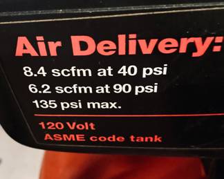 Craftsman 25 Gal. 135 PSI 5.5 HP Air Compressor