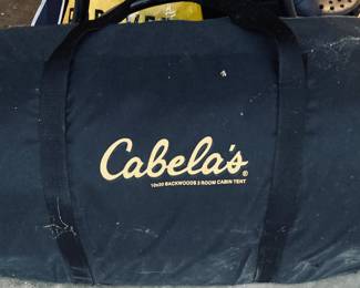 Cabela’s BACKWOODS 3 Room Cabin Tent 10x20. Still in Bag. Like New!
