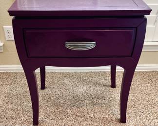 Plum Wood Accent/End Table.