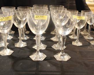 Baccarat Opera wine glasses / stem ware