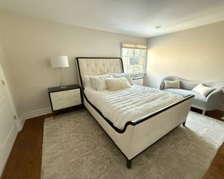 Bernhardt "Jet Set" collection queen bed