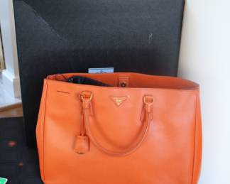 Prada hand bag with box