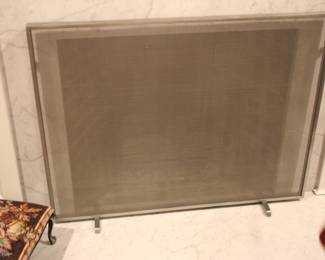 Fireplace screen