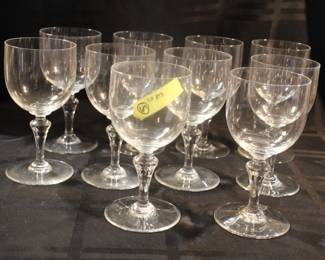 Baccarat Normandie wine glasses