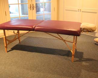Golden Ratio Woodworks folding massage table
