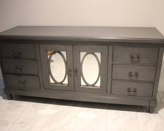 Mirrored front dresser