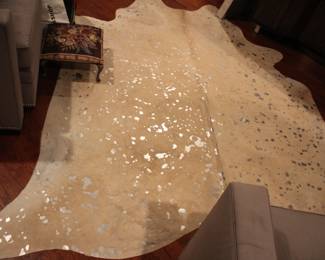 Hide area rug, from Brazil