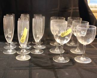 Baccarat Montaigne Flutes & goblets