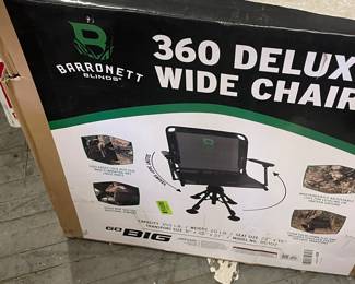 360 deluxe hunting chair new