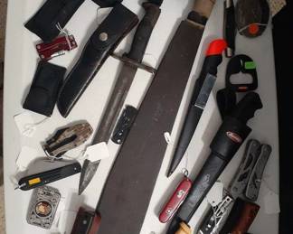 Pocket knives and such