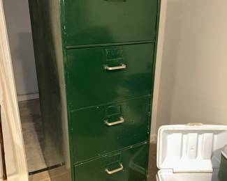Vintage File Cabinet