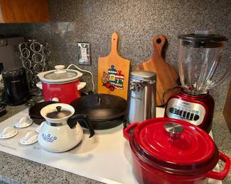 Old and New small appliances